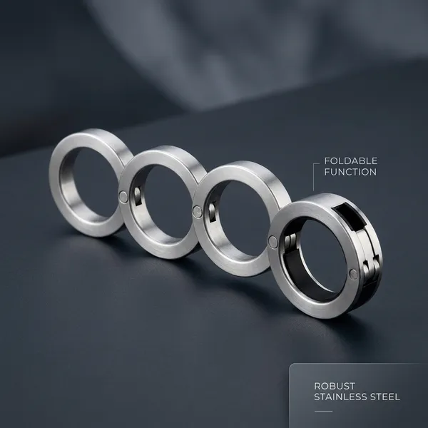 Stainless_Steel_Outdoor_Rotatable_Folding_Ring_Pack_Of_1_Default_Title