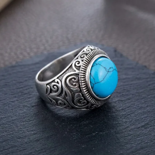 Men_Silver_Plated_Blue_Stone_Studded_Oxidized_Ring_Default_Title