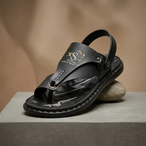 Men_S_Casual_Synthetic_Leather_Sandal_Brown_7