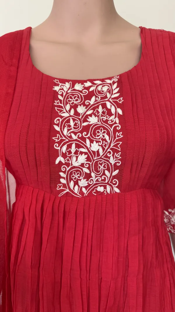 Red_Mul_Chanderi_With_Embroidered_Suit_Set
