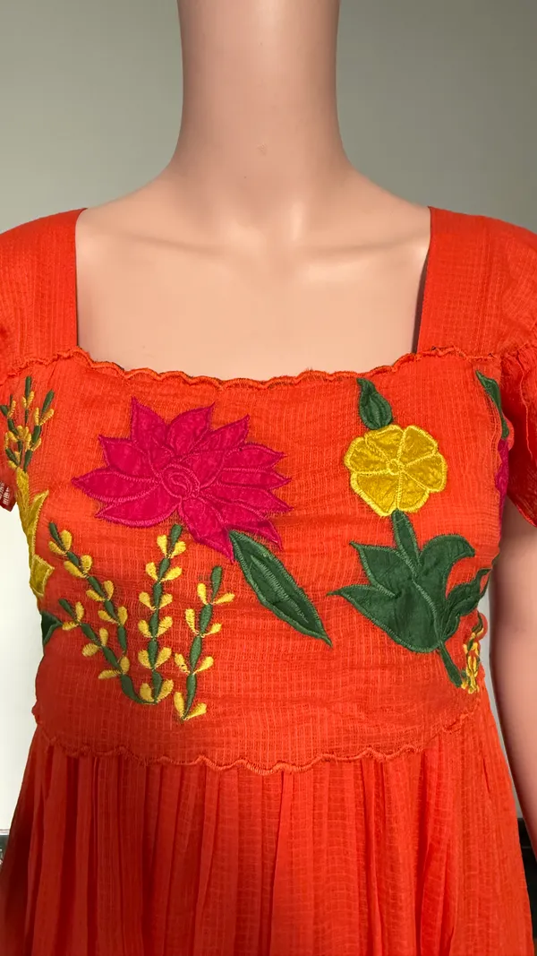 Clay_Orange_Kota_Doriya_dress
