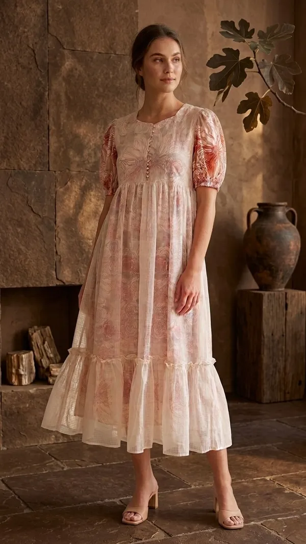 Dusty_Rose_&_Cream_Kota_Doriya_Dress