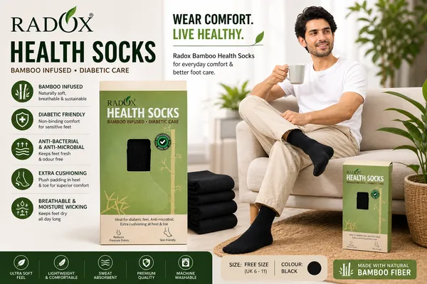 Black_Cotton_Blend_Socks_For_Unisex_Pack_Of_2
