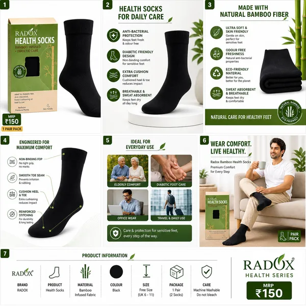 Black_Cotton_Blend_Socks_For_Unisex_Pack_Of_2