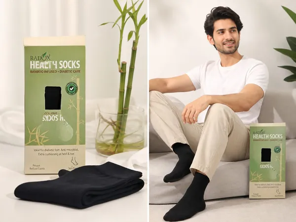 Black_Cotton_Blend_Socks_For_Unisex_Pack_Of_2