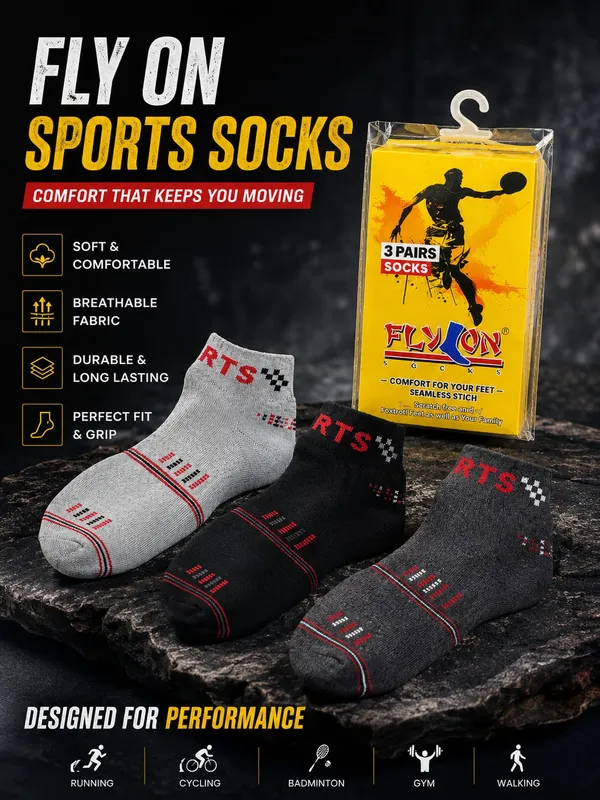 Multicolor_Cotton_Blend_Socks_For_Unisex_Pack_Of_3