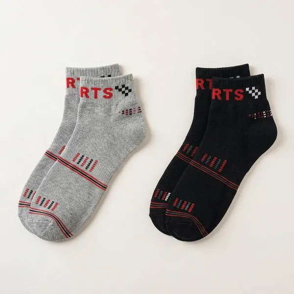 Multicolor_Cotton_Blend_Socks_For_Unisex_Pack_Of_3