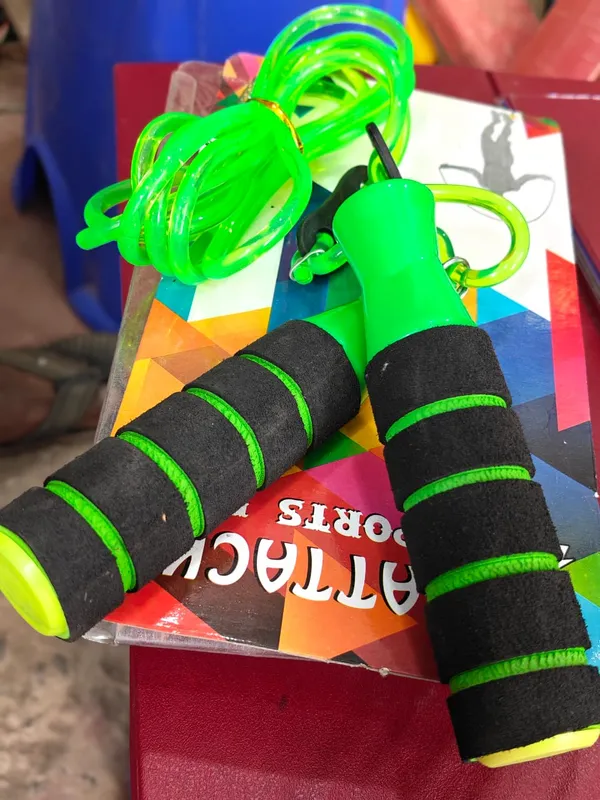 Green_&_Black_Pvc_&_Foam_Premium_Skipping_Rope
