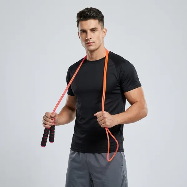 Pink_&_Orange_Pvc_&_Foam_Premium_Skipping_Rope