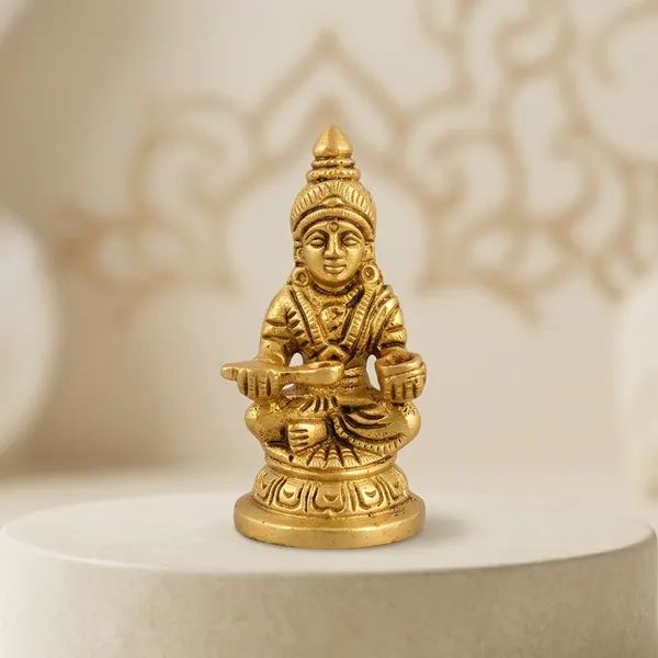 Brass_Traditional_Goddess_Annapurna_Idol