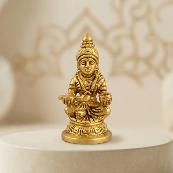 Brass_Traditional_Goddess_Annapurna_Idol