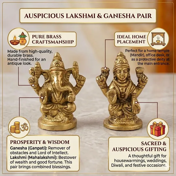 Brass_Traditional_Lakshmi_Ganesha_Idol_Set_Pack_Of_2