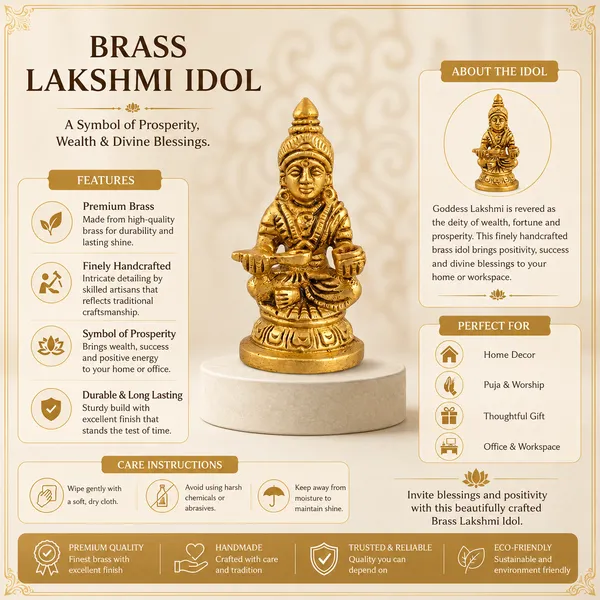 Brass_Traditional_Goddess_Annapurna_Idol