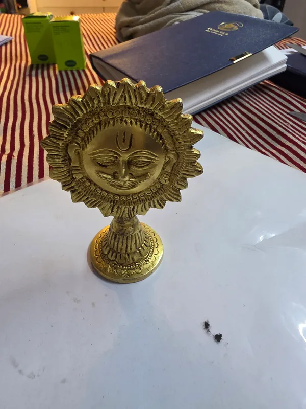 Brass__Surya_Dev_Idol