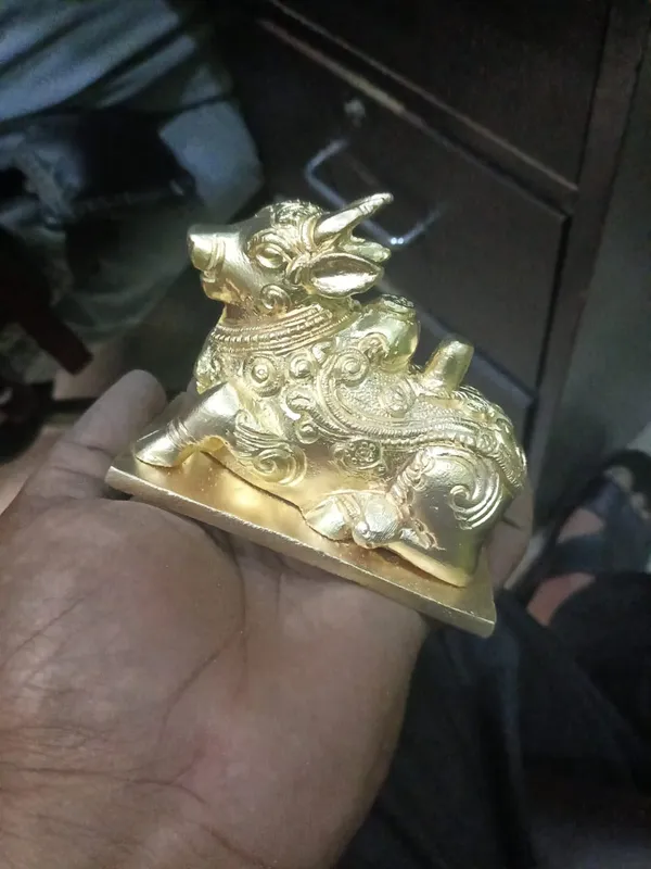 Brass_Traditional_Nandi_Ji