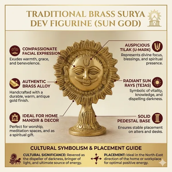 Brass__Surya_Dev_Idol