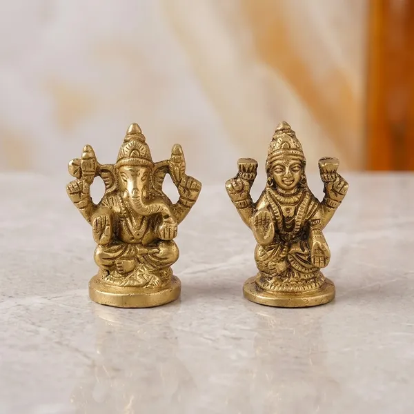 Brass_Traditional_Lakshmi_Ganesha_Idol_Set_Pack_Of_2