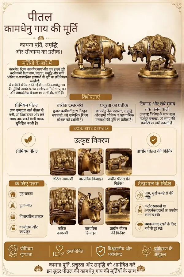 Brass_Traditional_Cow_And_Calf_