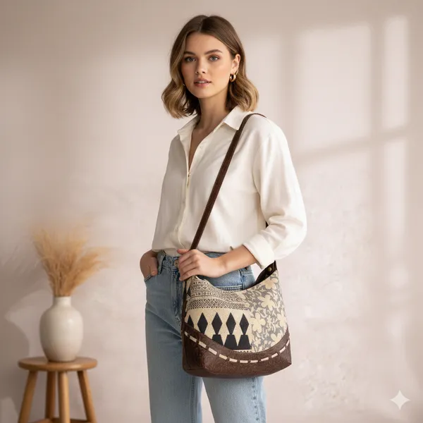Grey_Flower_Crossbody_Bag