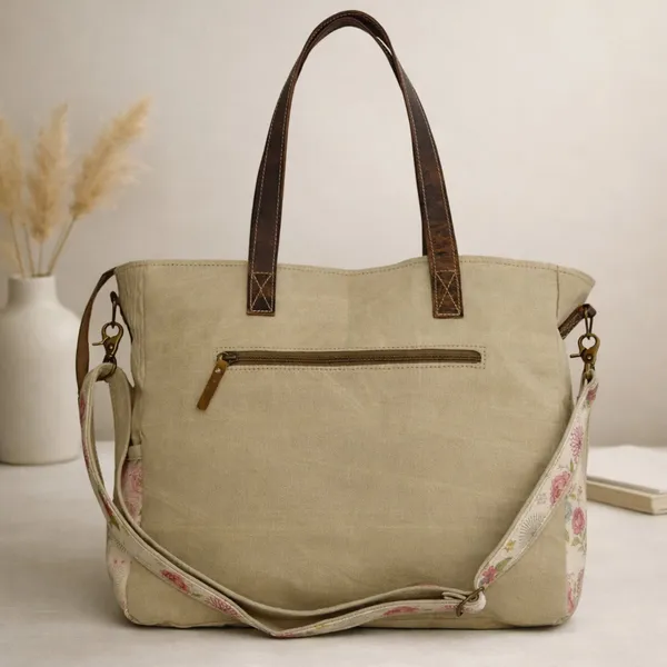 Floral_Messenger_Office_Bag