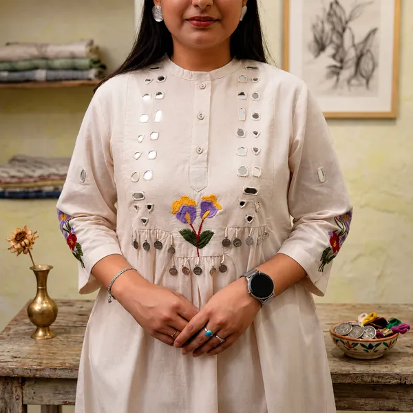 Off-White_Mirror_Work_&_Floral_Embroidered_2-Piece_Cotton_Co-ord_Set