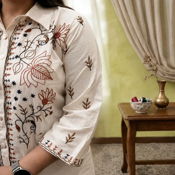 The_Kashida_Garden_Collection:_Floral_Embroidered_Cotton_Co-ord_Set