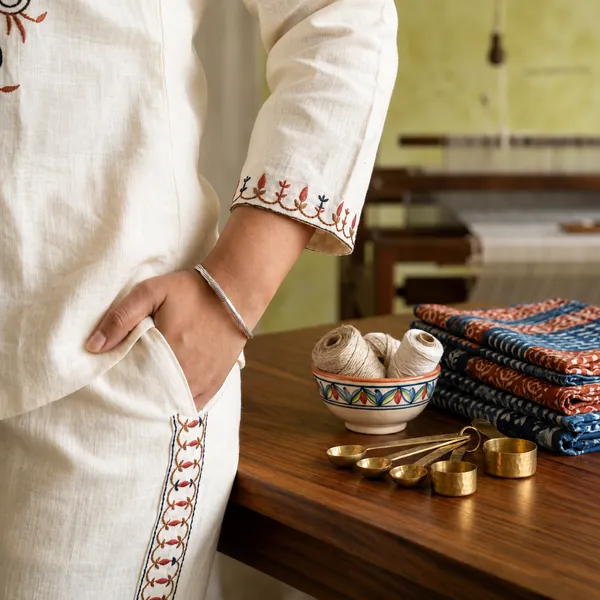The_Kashida_Garden_Collection:_Floral_Embroidered_Cotton_Co-ord_Set