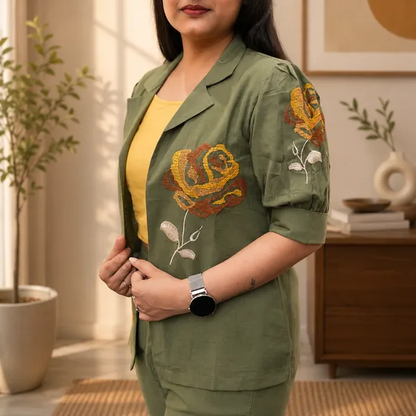 Women’s_3-Piece_Sage_Olive_Co-ord_Set_with_Rose_Embroidery