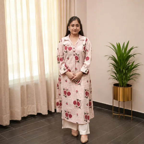 Women’s_Floral_Print_Blush_Pink_2-Piece_Cotton_Co-ord_Set