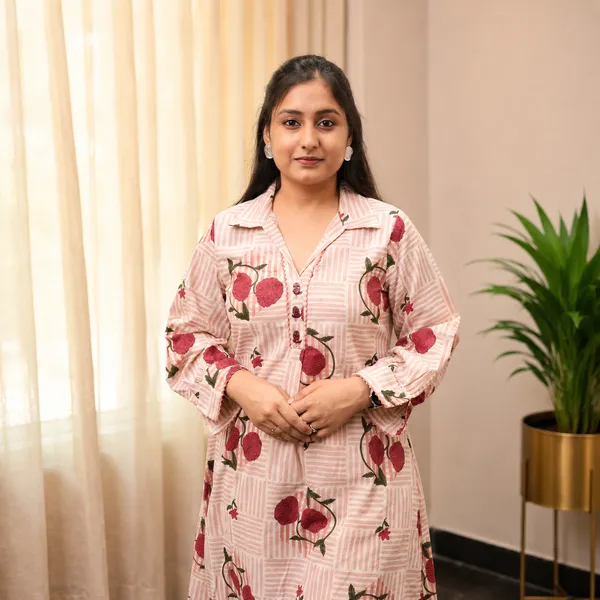 Women’s_Floral_Print_Blush_Pink_2-Piece_Cotton_Co-ord_Set