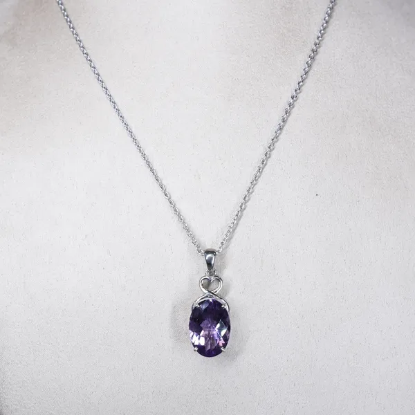 Natural_Amethyst_Pendant,_925_Sterling_Silver_Boho_Necklace,_13x18mm_Dainty_Minimalist_February_Birthstone,_Birthday_Gift