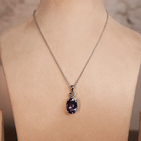 Natural_Amethyst_Pendant,_925_Sterling_Silver_Boho_Necklace,_13x18mm_Dainty_Minimalist_February_Birthstone,_Birthday_Gift