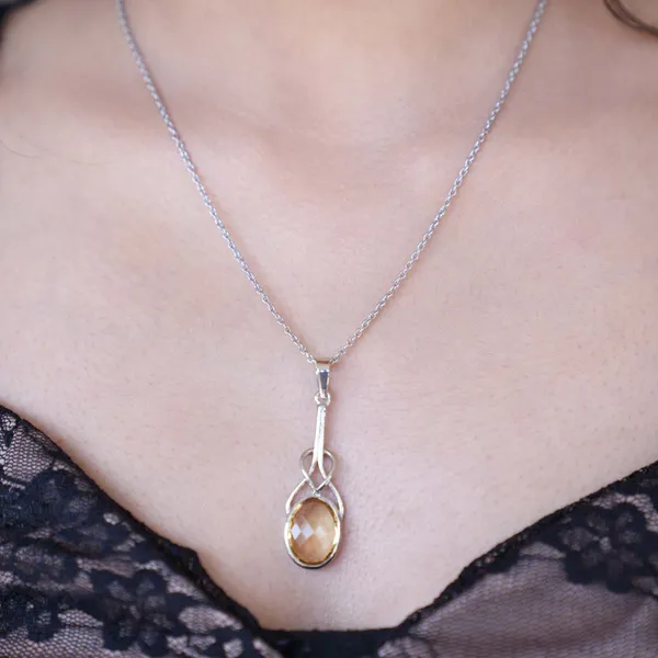 Natural_Citrine_Pendant_Necklace,_925_Sterling_Silver,_12x16mm_Handmade_Boho_Yellow_Gemstone_Jewelry,_November_Birthstone_Gift_for_Her