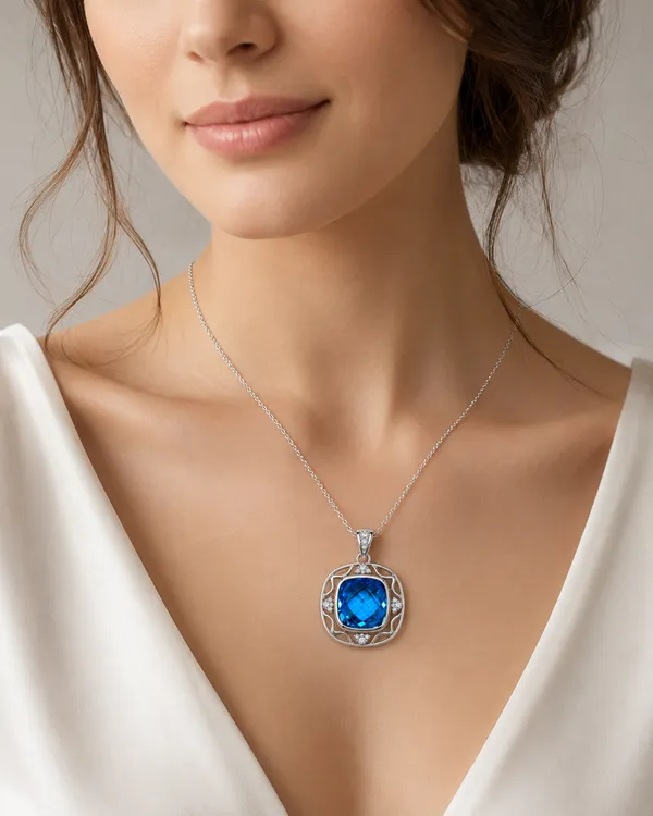 Natural_Blue_Topaz_Pendant_Necklace_925_Sterling_Silver,_9mm_Cushion_Cut_Blue_Gemstone,_December_Birthstone_Gift_for_Mom