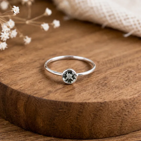 5mm_Multi_Tourmaline_Ring_925_Sterling_Silver_Ring,_Rainbow_Gemstone_Ring,_October_Birthstone_Jewelry,_Gift_for_Her_Rose_Gold_&_Yellow_Gold_Ring