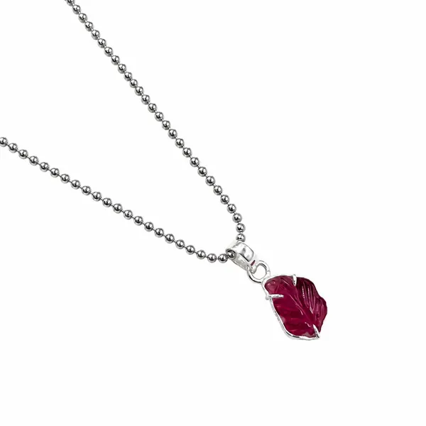 Pink_Tourmaline_Quartz_Carved_Leaf_Pendant,_925_Sterling_Silver,_Nature_Inspired_Leaf_Charm_Necklace,_Gift_for_Her