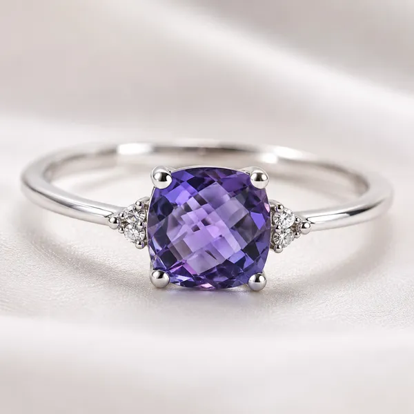 Amethyst_Ring_925_Sterling_Silver,_9mm_Cushion_Cut_Purple_Gemstone_Ring,_February_Birthstone_Promise_Gift_for_Her