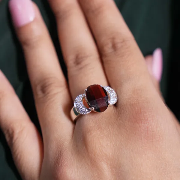 Natural_Garnet_Statement_Ring,_925_Sterling_Silver,_9x13mm_January_Birthstone_Jewelry,_Gift_for_Wife