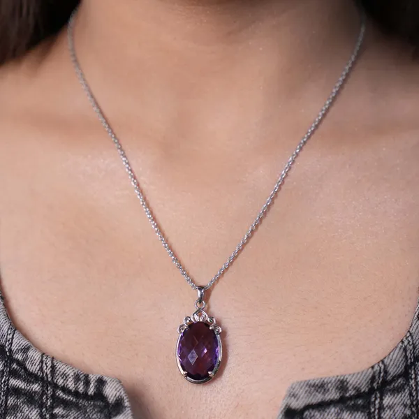 Natural_Amethyst_Pendant_Necklace,_925_Sterling_Silver_Purple_Gemstone,_14x20mm_February_Birthstone_Jewelry_Gift_for_Her