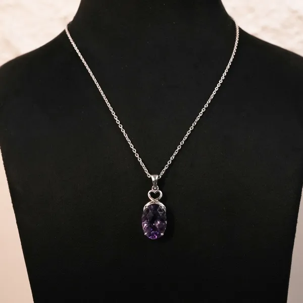 Natural_Amethyst_Pendant,_925_Sterling_Silver_Boho_Necklace,_13x18mm_Dainty_Minimalist_February_Birthstone,_Birthday_Gift