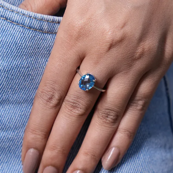 Handmade_Natural_Blue_Topaz_Ring,_925_Sterling_Silver_Dainty_Gemstone_8x10mm_Minimalist_Jewelry_Gift_for_her