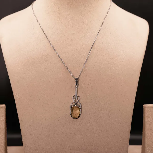 Natural_Citrine_Pendant_Necklace,_925_Sterling_Silver,_12x16mm_Handmade_Boho_Yellow_Gemstone_Jewelry,_November_Birthstone_Gift_for_Her