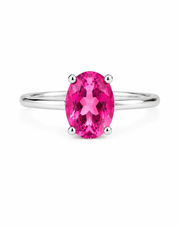 Pink_Tourmaline_Ring,_4x6mm_Oval_Gemstone_Ring,_925_Sterling_Silver_Dainty_Pink_Stone_Ring,_October_Birthstone_Jewelry_Gift_for_Her