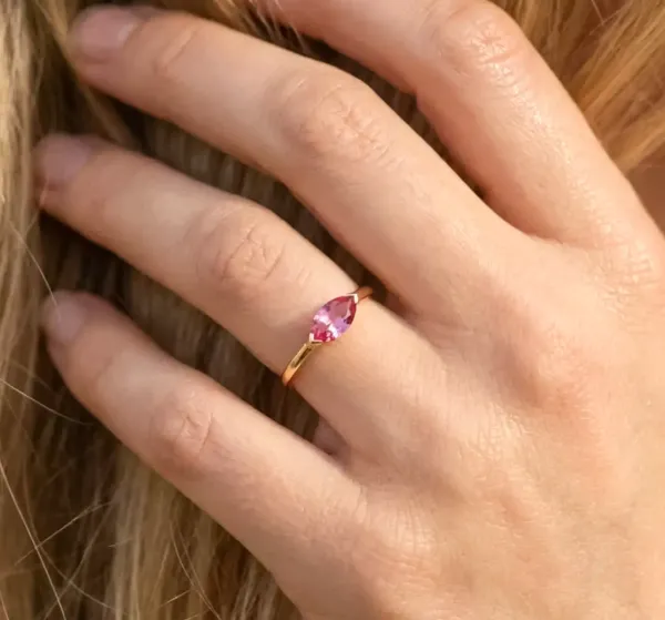 Marquise_Cut_Pink_Tourmaline_Ring,_925_Sterling_Silver,_Minimalist_Stacking_Band_4x8mm_Stone_Ring_Jewelry