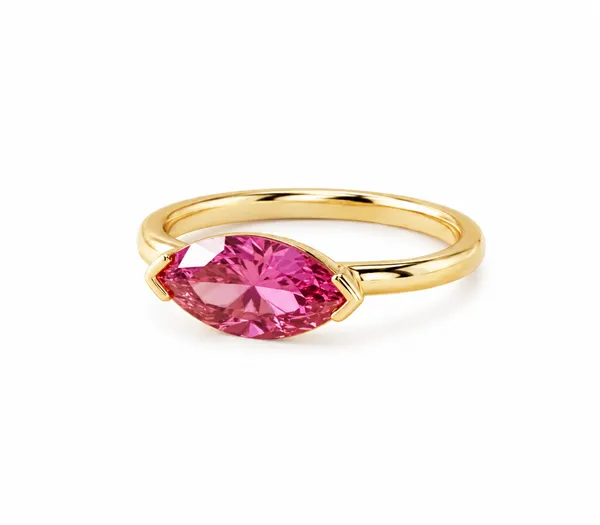Marquise_Cut_Pink_Tourmaline_Ring,_925_Sterling_Silver,_Minimalist_Stacking_Band_4x8mm_Stone_Ring_Jewelry