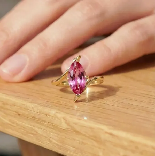 Marquise_Pink_Tourmaline_Ring,_925_Sterling_Silver,_4x8mm_Stone_Size,_October_Birthstone,_Split_Shank_Design