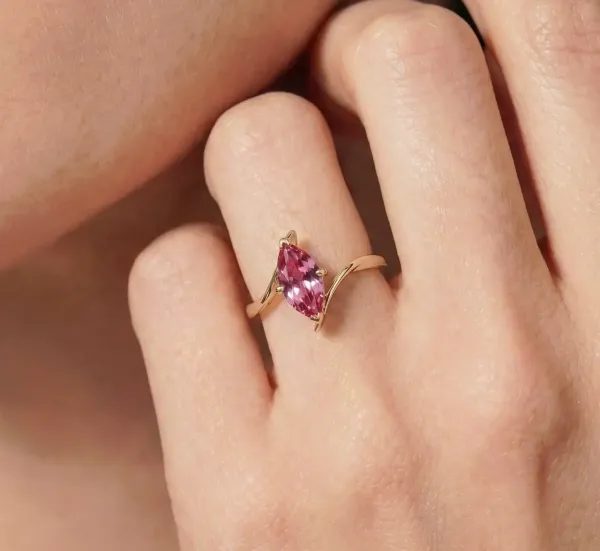 Marquise_Pink_Tourmaline_Ring,_925_Sterling_Silver,_4x8mm_Stone_Size,_October_Birthstone,_Split_Shank_Design