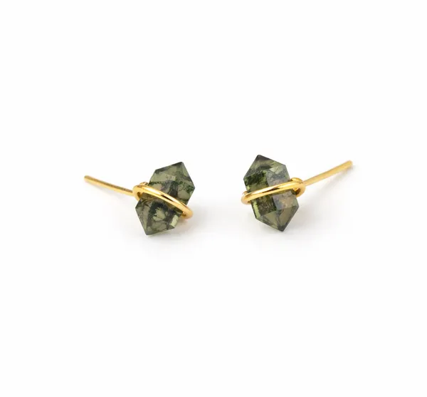 Moss_Agate_Hexagon_Stud_Earrings,_925_Sterling_Silver_Gemstone_Studs,_4x6mm_Moss_Agate,_Minimalist_Nature_Inspired_Jewelry,_Gift_for_Her