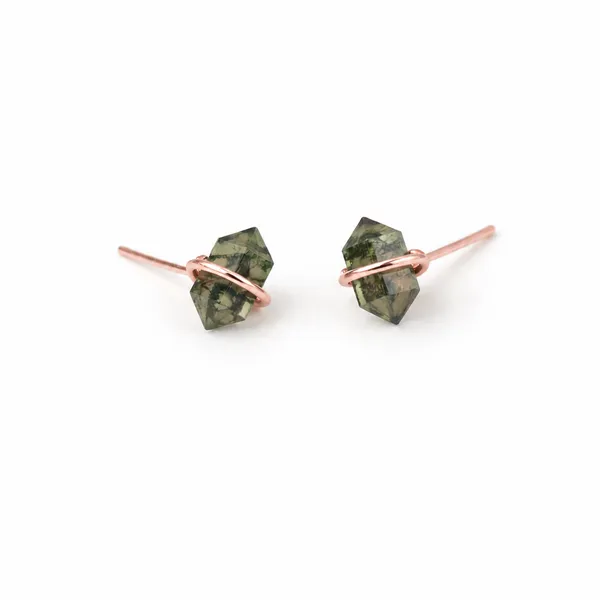 Moss_Agate_Hexagon_Stud_Earrings,_925_Sterling_Silver_Gemstone_Studs,_4x6mm_Moss_Agate,_Minimalist_Nature_Inspired_Jewelry,_Gift_for_Her