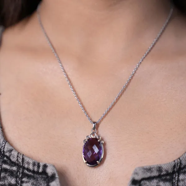 Natural_Amethyst_Pendant_Necklace,_925_Sterling_Silver_Purple_Gemstone,_14x20mm_February_Birthstone_Jewelry_Gift_for_Her
